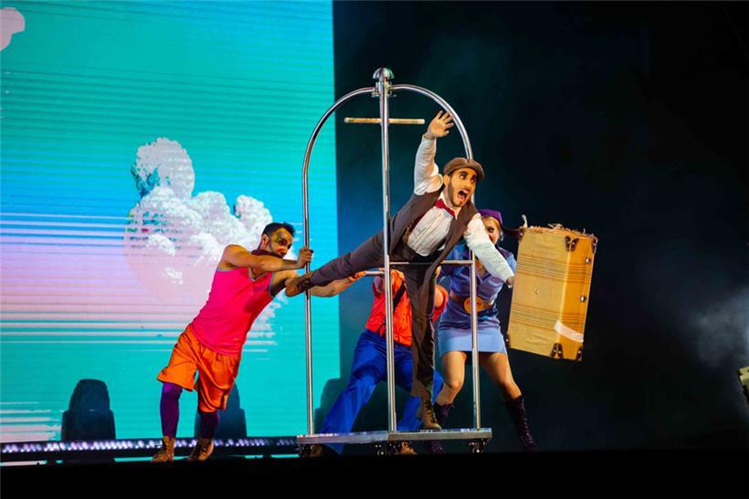 Le Cirque du soleil, qui avait illuminé la Nuit de la culture le 2 septembre 2022, est de retour vendredi et samedi prochains sur le site de la Metzeschmelz

