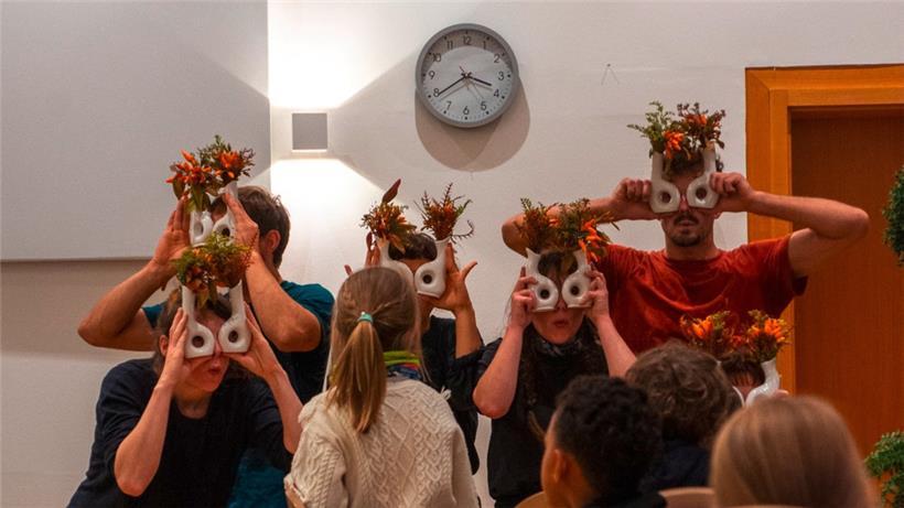 Le Konviktsgaart est un endroit plutôt inhabituel pour des spectacles de cirque – ce qui ne dérange pas du tout la compagnie Be Flat
