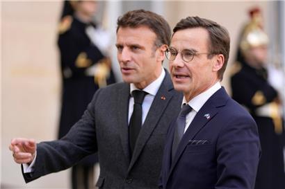 Le Premier ministre suédois Kristersson s’est rendu à Paris pour une rencontre bilatérale avec le président français Macron afin de lancer la présidence suédoise de l’UE
