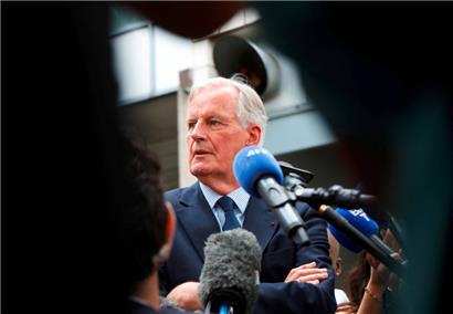 Le nouveau premier ministre français, Michel Barnier
