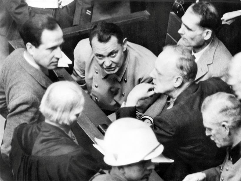 Le plus haut gradé des inculpés était Hermann Göring
