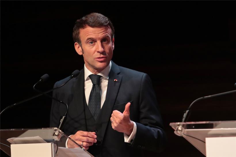 Le président Emmanuel Macron a adressé ses vœux de Nouvel An aux Français samedi soir
