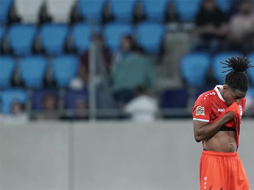 Leandro Barreiro kassierte gegen Estland seine zweite Gelbe Karte im laufenden Wettbewerb