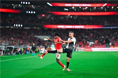 Leandro Barreiro könnte seine erste Saison bei Benfica mit einem Double krönen
