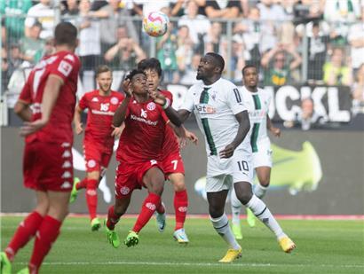 Leandro Barreiro stand erstmals in dieser Saison in der Mainzer Startelf
