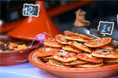 Leckere Spezialitäten gibt es beim „Festival des cultures“ zu kosten
