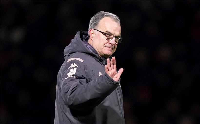 Leeds United-Manager Marcelo Bielsa 
