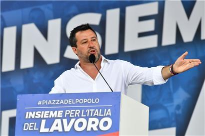 Lega-Chef Matteo Salvini wird unter anderem Menschenraub vorgeworfen
