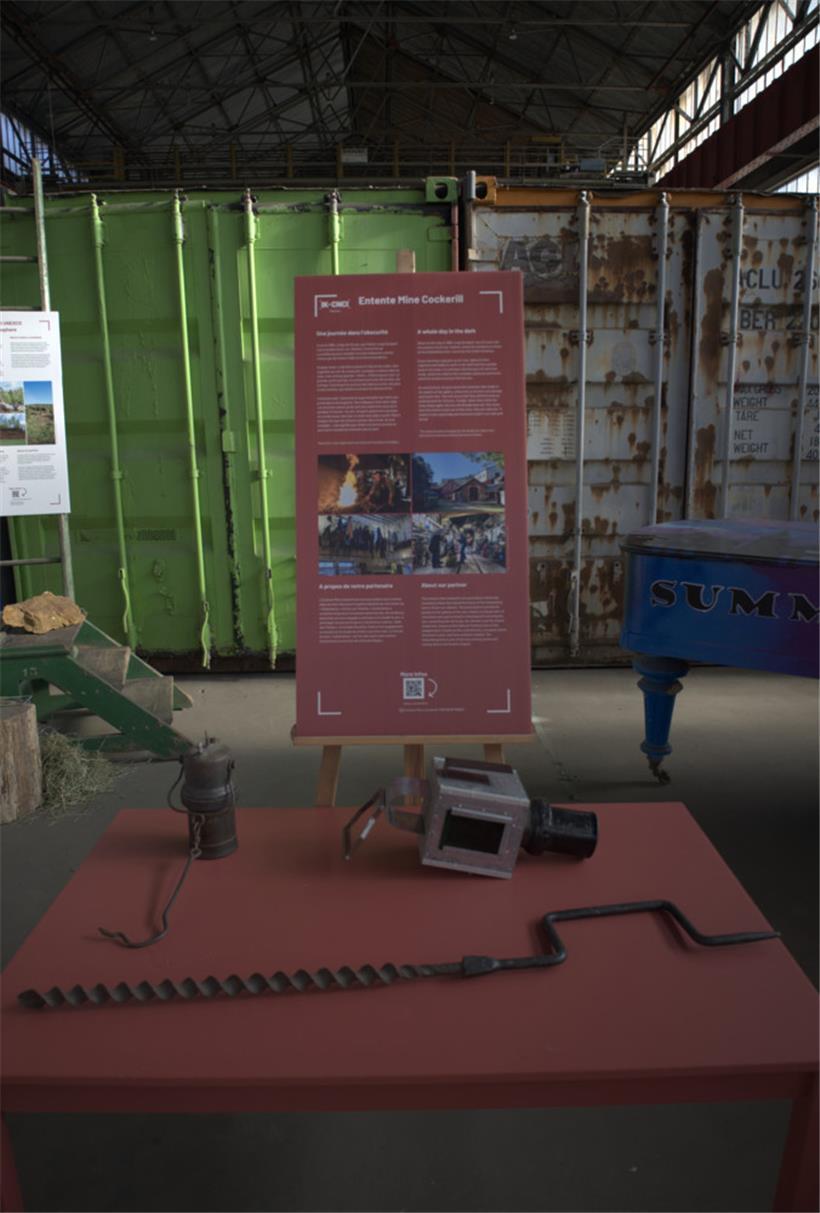 Leihgaben der „Entente Mine Cockerill“ aus dem „Ellergronn“, Esch/Alzette