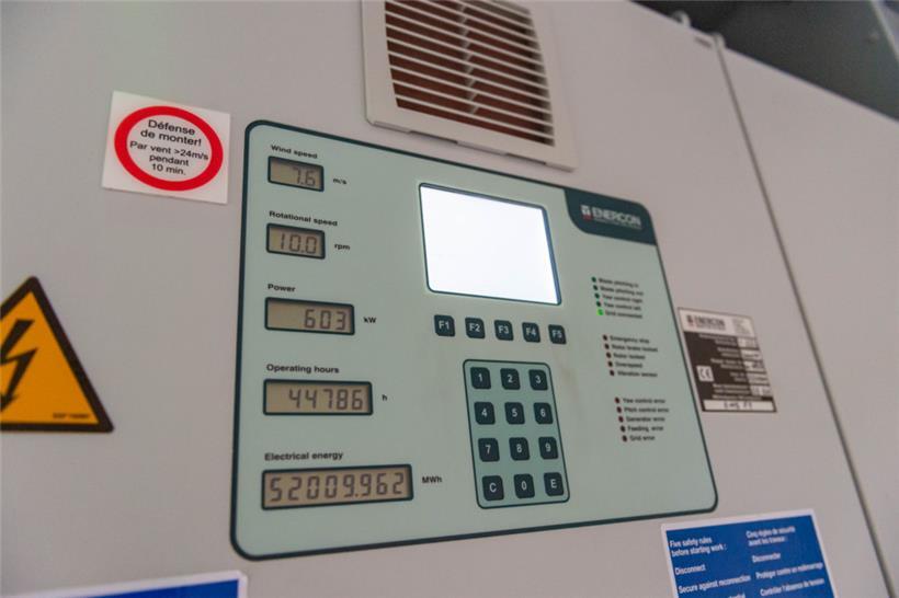 Leistungsüberwachung: Das Windrad Enercon E-115 kann 3.000 kW liefern