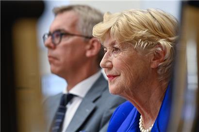 Léon Gloden und Simone Beissel konnten mit ihren Argumenten nicht überzeugen
