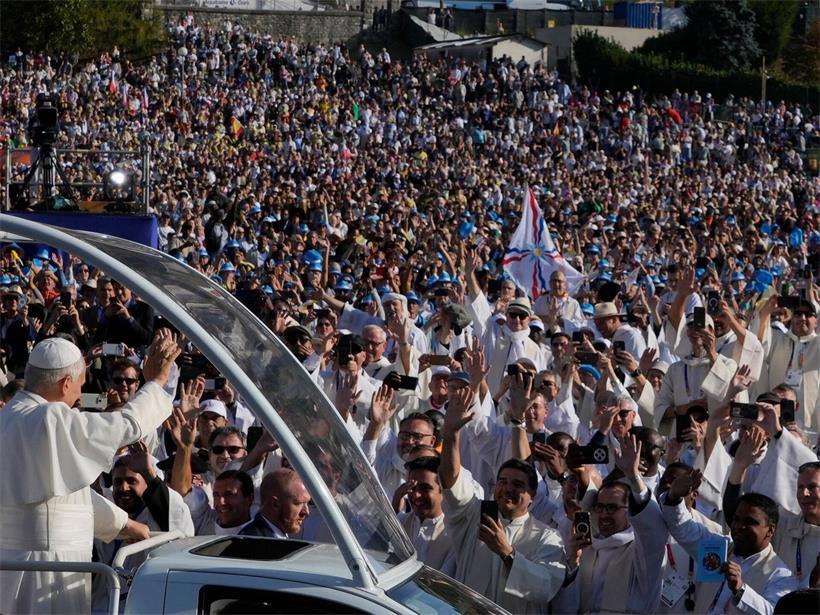 Léon XIV à Lourdes