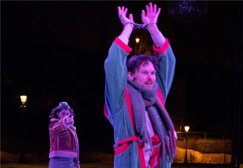 Léone Muller (Elsa Rauchs) und Richard Hengst (Nickel Bösenberg)
