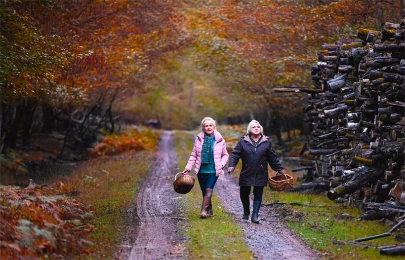 Les dames au premier plan: Michelle (g.) et Marie-Claude (d.)
