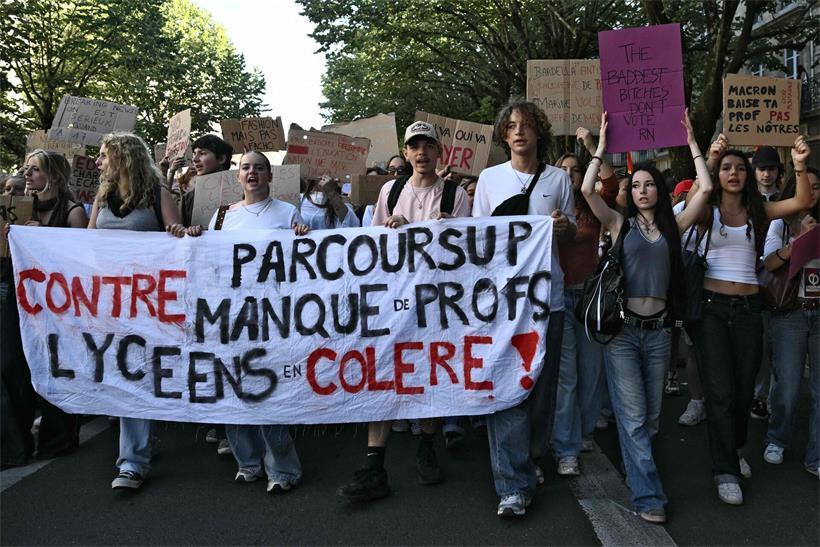 Les manifestations de lycéens du mardi se sont déroulées sans violence