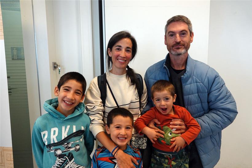 Leticia Carrasco nahm mit ihrer Familie an der „Apéri’tour“ teil
