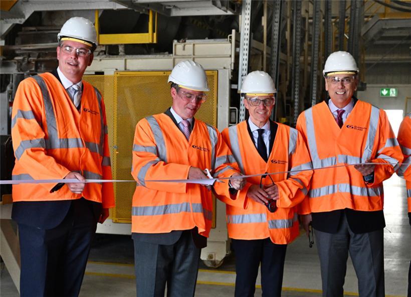 Lex Delles, Erbgroßherzog Guillaume, Luc Frieden und Ron Vaupel