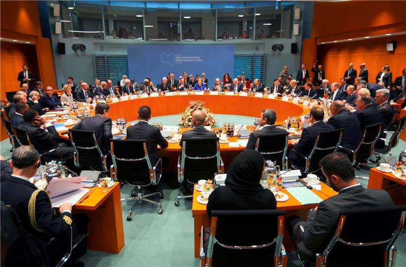 Libyen-Konferenz gestern in Berlin
