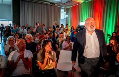 Lieber Spitzenkandidat: Frans Timmermans hat den Kommissarsjob an den Nagel gehängt
