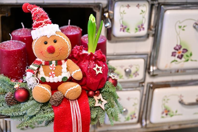 Liebevoll gestaltete Dekoration finden die Kunden hier vor