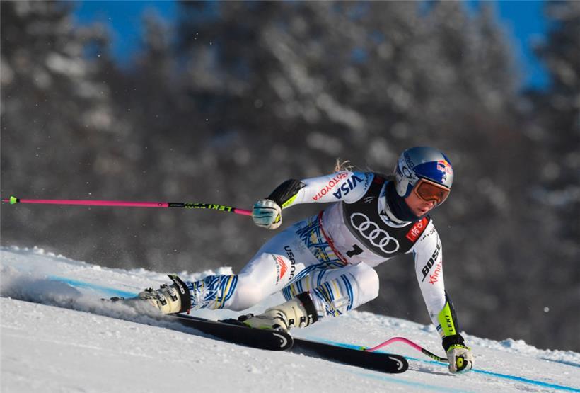 Lindsey Vonn fuhr ihr bisher letztes offizielles Rennen 2019
