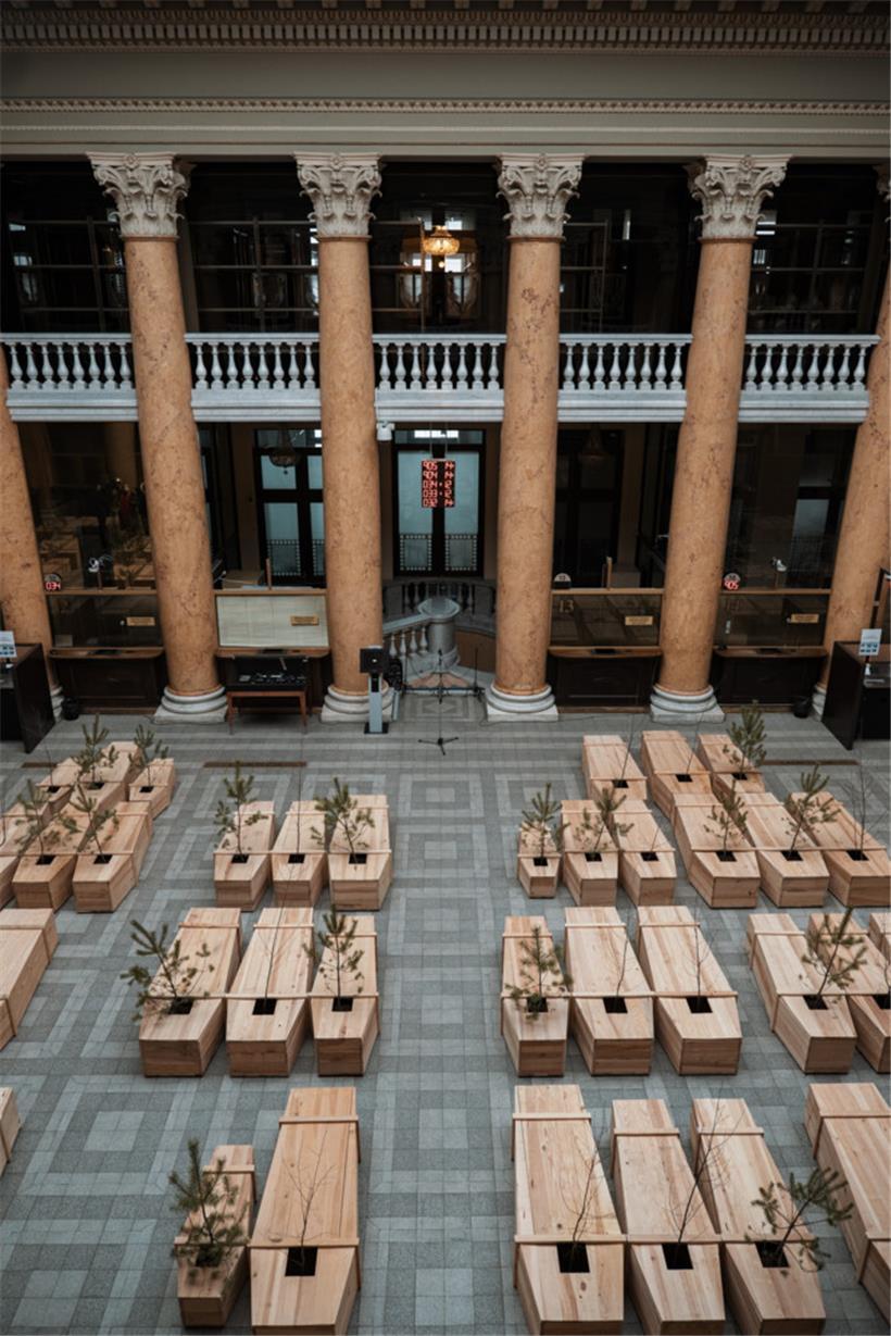L’installation „Ex It“ de Yoko Ono
