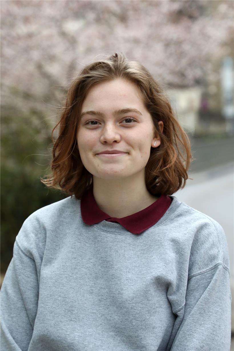 Lisa Urbany (18), Schülerin im Lycée de garcons de Luxembourg (LGL). Sie ist Veg...
