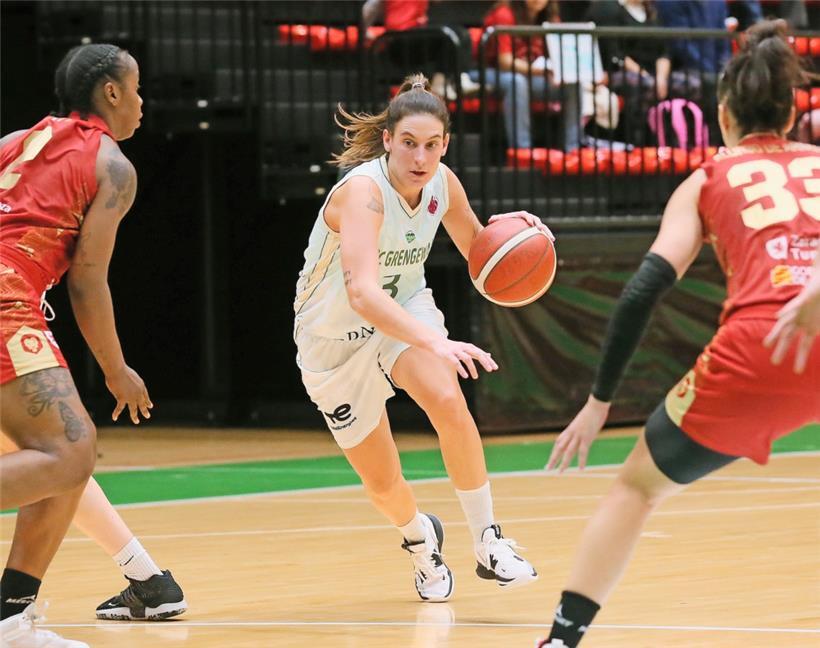 Lisy Hetting und der Gréngewald bestreiten am Mittwoch ihr drittes EuroCup-Heimspiel in Folge
