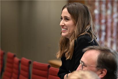 Liz Braz (LSAP) wies auf die Disparität der Geschlechter bei der „finanziellen Bildung“ hin 
