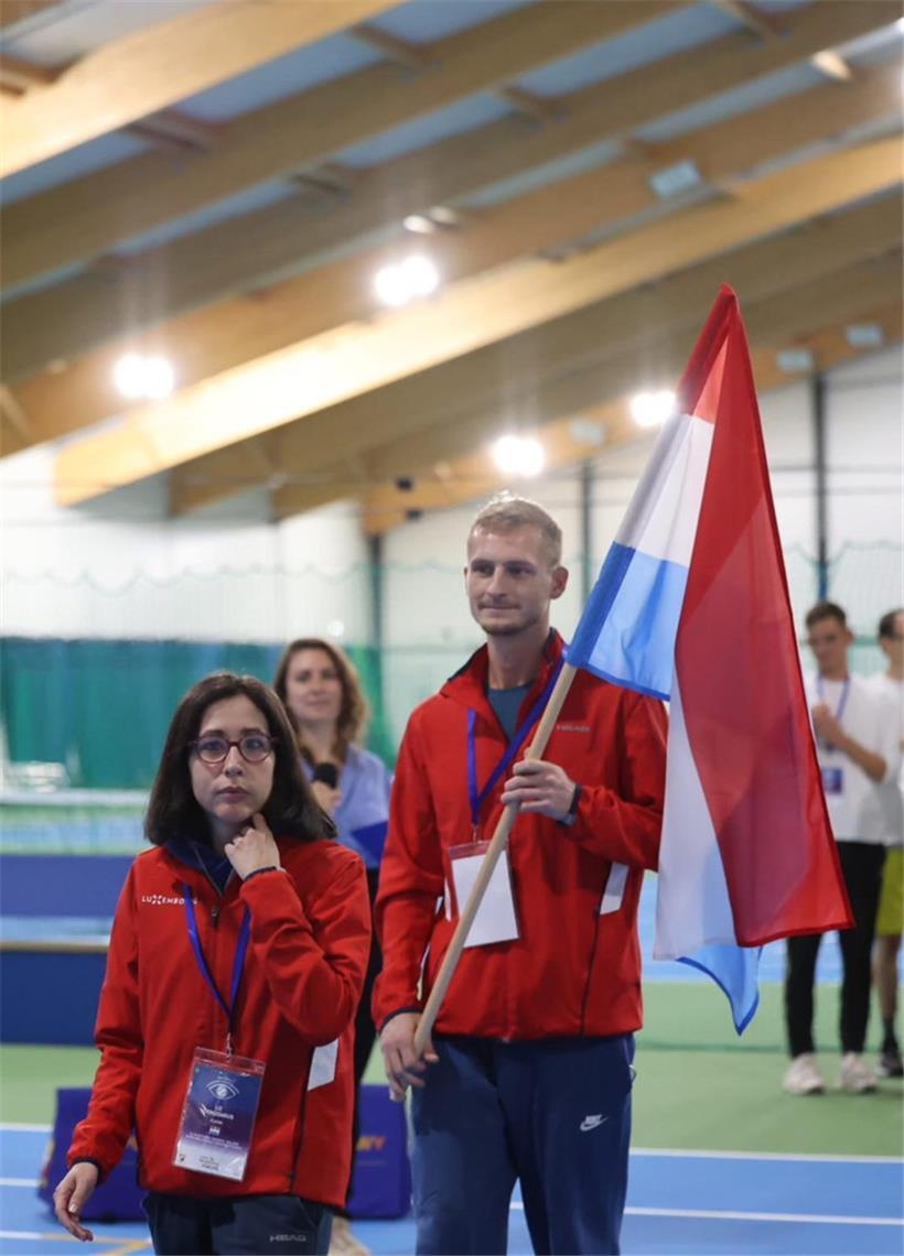 Liz Conzemius siegte im Dameneinzel sowie im Mixed-Doppel, gemeinsam mit Nicolas Berodt
