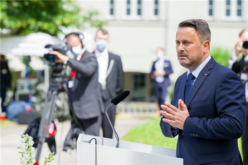 Lobte zu Recht die Solidarität der Luxemburger: Premier Xavier Bettel an Nationalfeiertag
