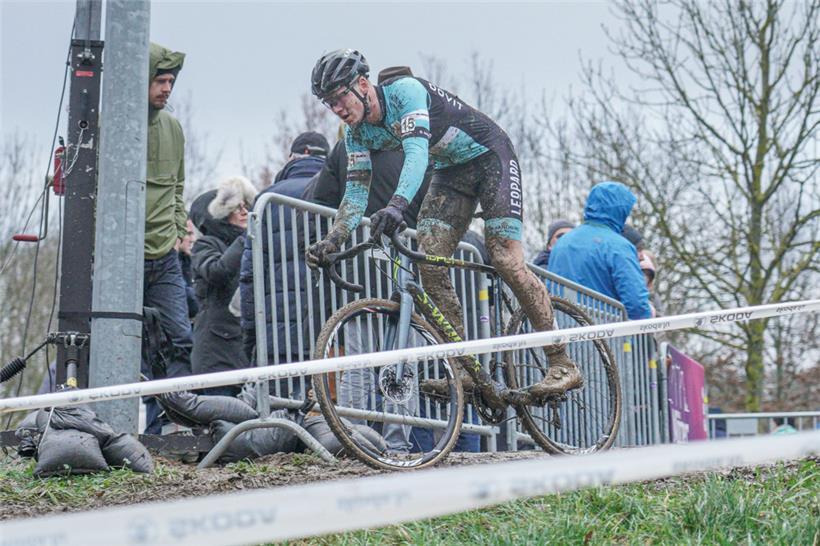 Loïc Bettendorff gewann bereits den ersten Cross der Saison in Reckingen
