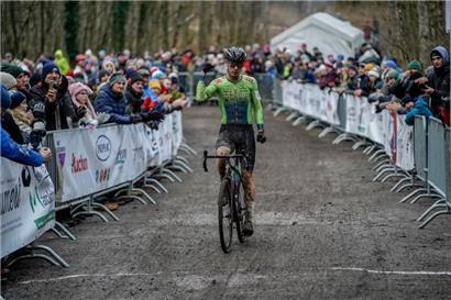 Loïc Bettendorff gewann in souveräner Art und Weise seinen zweiten Cyclocross-Landesmeistertitel bei der Elite
