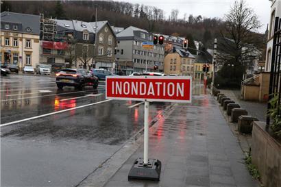 Lokal kann es am Montag immer noch zu Überschwemmungen kommen
