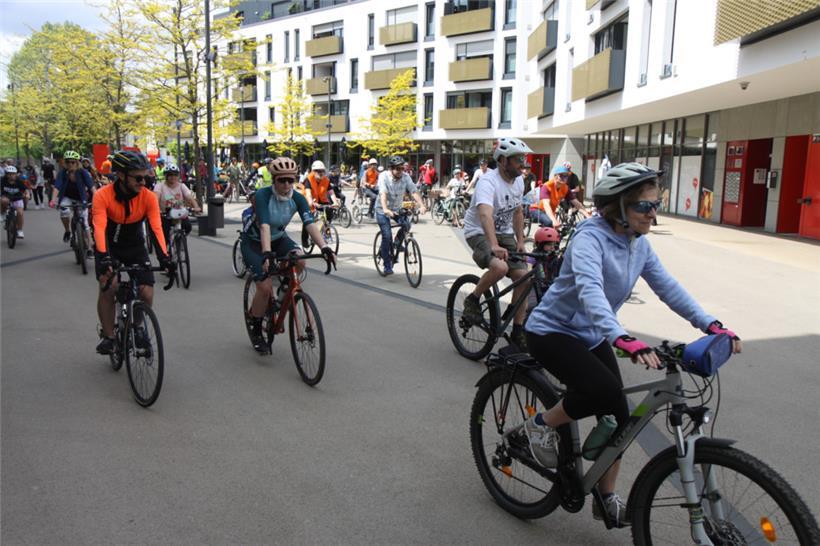 Los geht’s: Über 100 Teilnehmende zählte die diesjährige „Critical Mass Dudelange“
