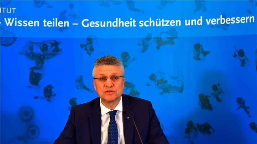 Lothar H. Wieler, Präsident des Robert Koch-Instituts (RKI), äußert sich bei einer Pressekonferenz des Robert Koch-Instituts zum Stand der Verbreitung des Coronavirus.
