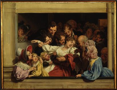 Louis Léopold Boilly, „L’Effet du mélodrame“, vers 1830
