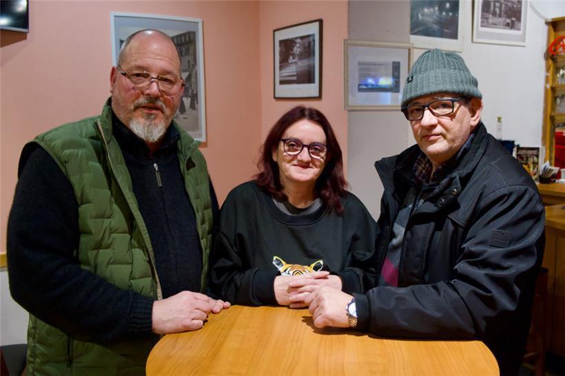 Luc, Carole und René
