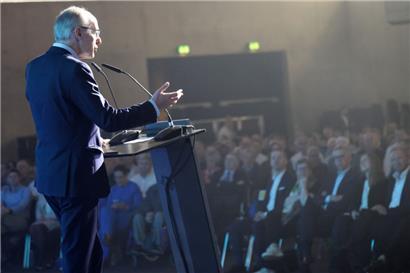 Luc Frieden Mitte Mai beim CSV-Nationalkongress in Ettelbrück
