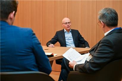 Luc Frieden im Gespräch mit dem Tageblatt
