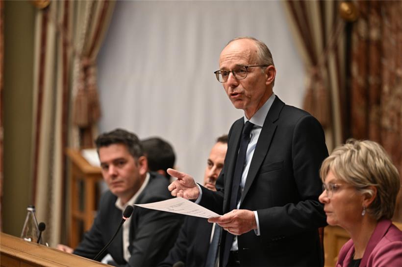 Luc Frieden ist von seinem Plan A überzeugt
