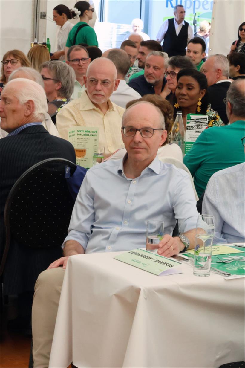 Luc Frieden musste am Tag der Arbeit viel Kritik an seiner Regierungspolitik einstecken
