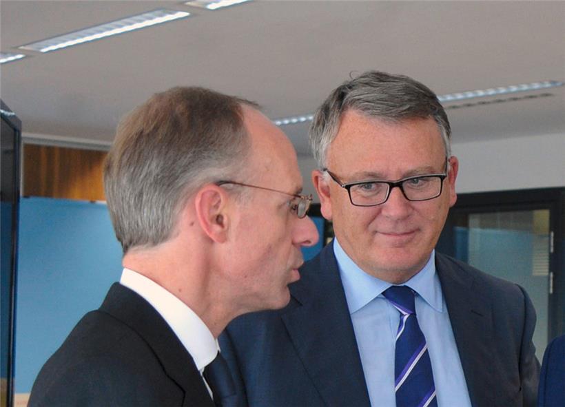 Luc Frieden und Nicolas Schmit im Jahr 2013: Freunde dürften die beiden Politiker keine mehr werden
