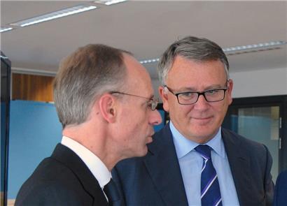 Luc Frieden und Nicolas Schmit im Jahr 2013: Freunde dürften die beiden Politiker keine mehr werden
