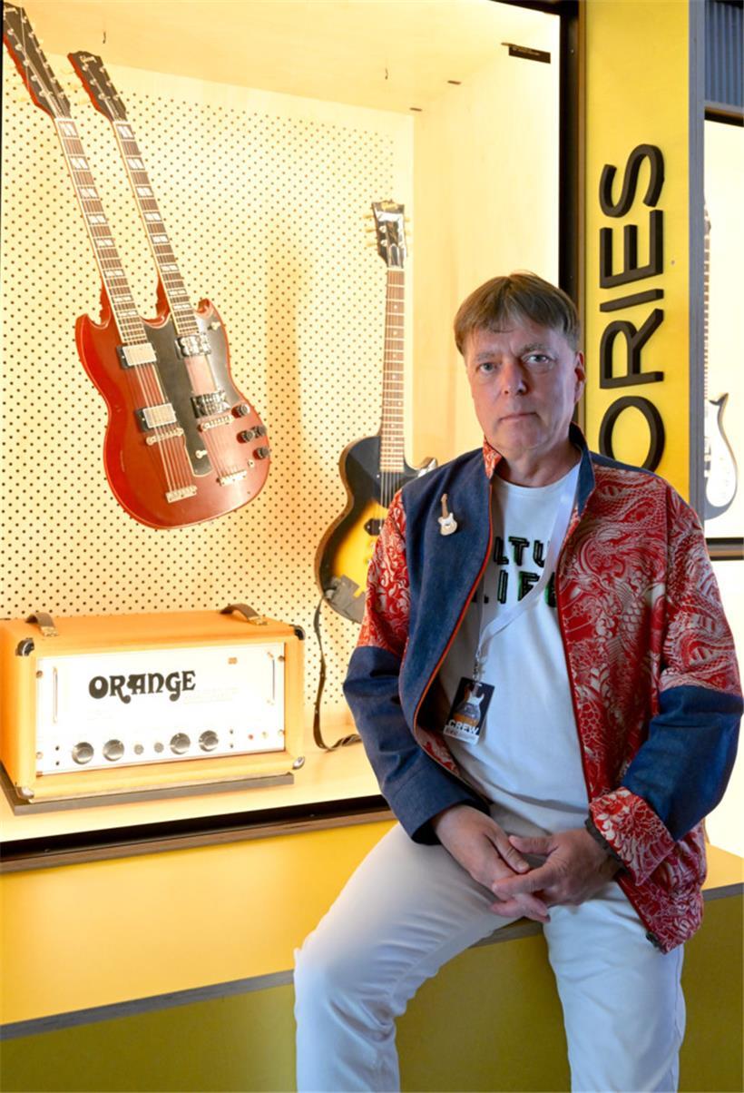 Luc Henzig im Pavillon Skip: Über den Wert seiner Sammlung spricht er nicht