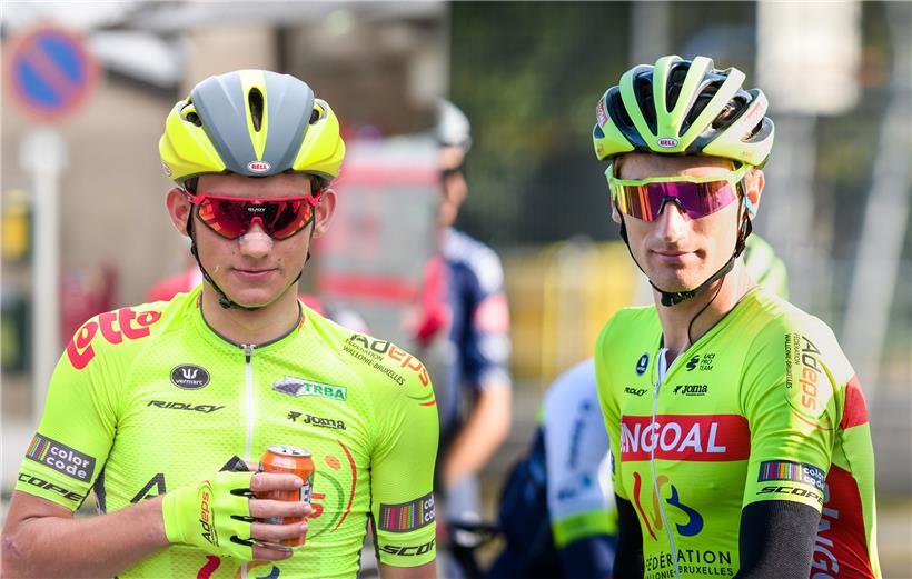 Luc und Tom Wirtgen bilden ein harmonisches Brüderpaar, das seit 2020 zusammen auf der ProTour unterwegs ist
