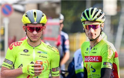 Luc und Tom Wirtgen bilden ein harmonisches Brüderpaar, das seit 2020 zusammen auf der ProTour unterwegs ist
