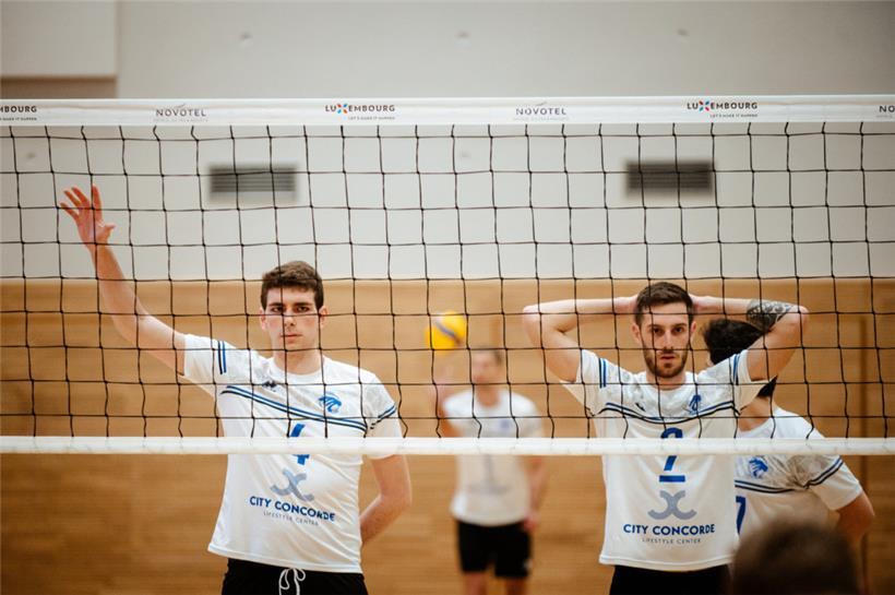 Luca Distefano (l.) und Steve Weber aus Bartringen wollen den Favoriten aus Strassen ärgern 
