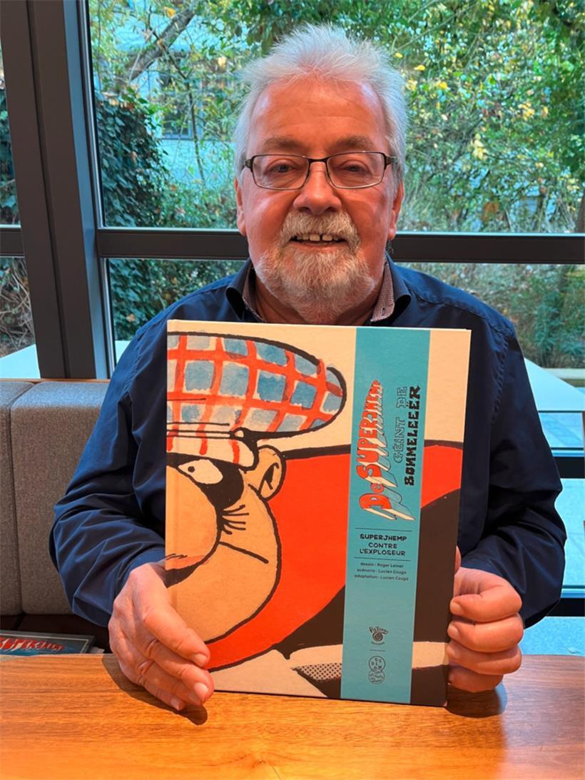 Lucien Czuga et la très belle version française – et augmentée – de Superjhemp
