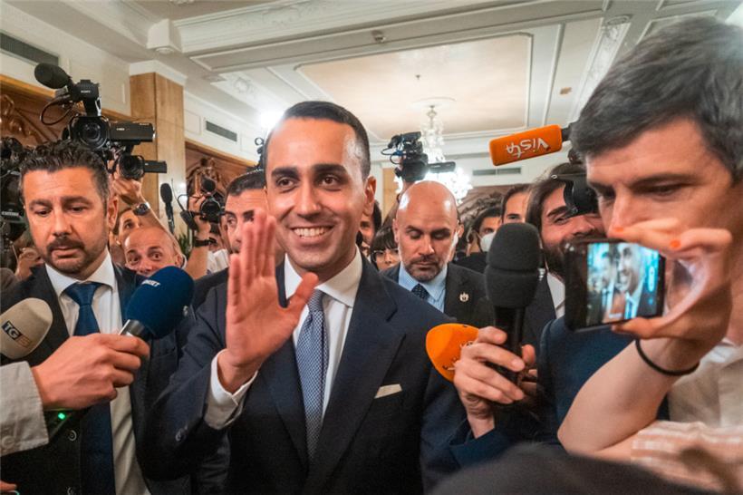 Luigi Di Maio, Außenminister von Italien, ist nach Querelen in seiner Partei aus der Fünf-Sterne-Bewegung ausgetreten
